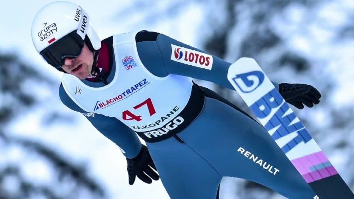 Skoki narciarskie. Piotr Żyła z najlepszym wynikiem w sezonie Skoki narciarskie. Piotr Żyła z najlepszym wynikiem w sezonie