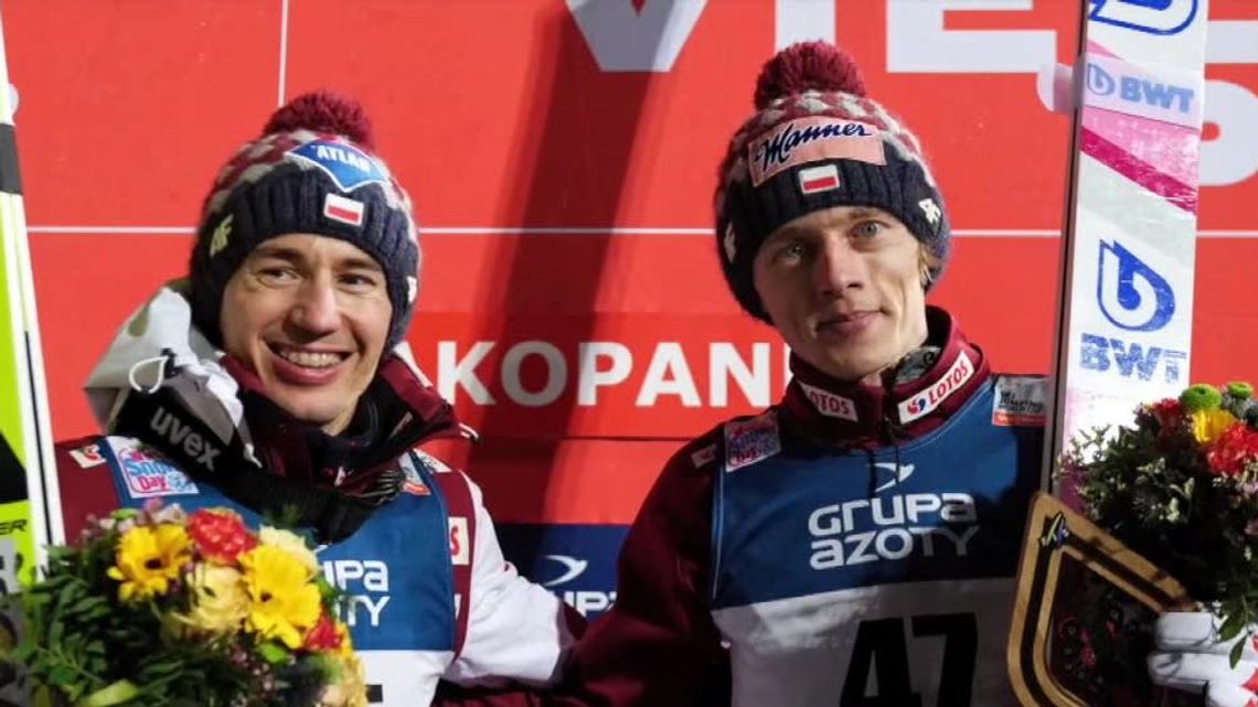 Skoki narciarskie. Polacy na podium konkursu drużynowego w Wiśle