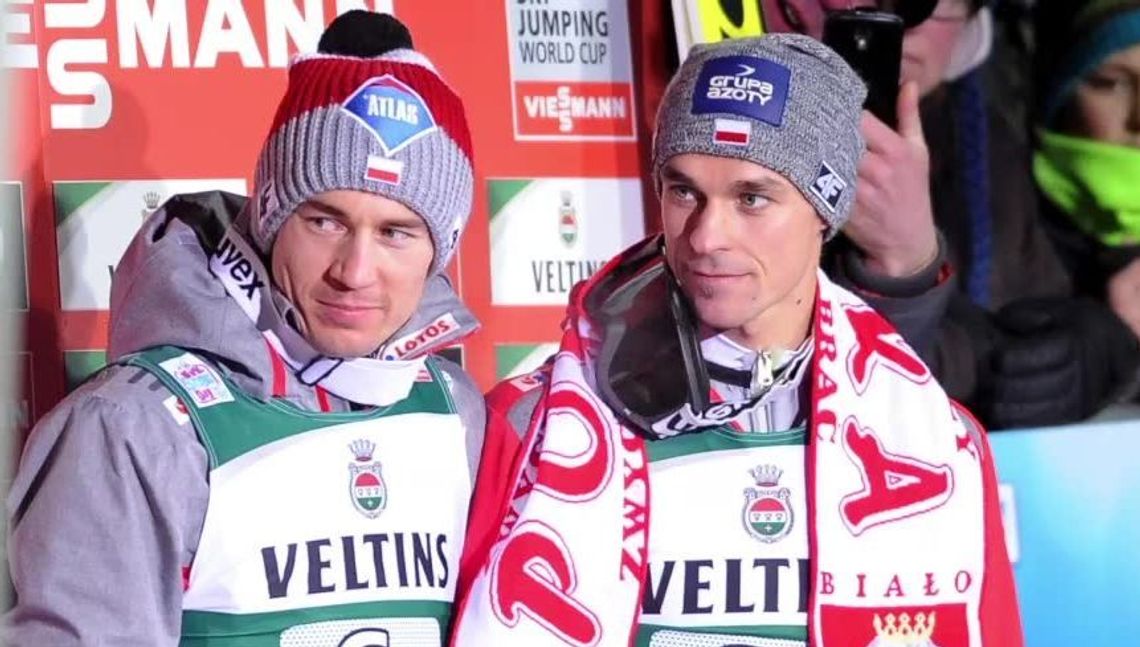 Skoki narciarskie. Świetne skoki Polaków w Engelbergu!