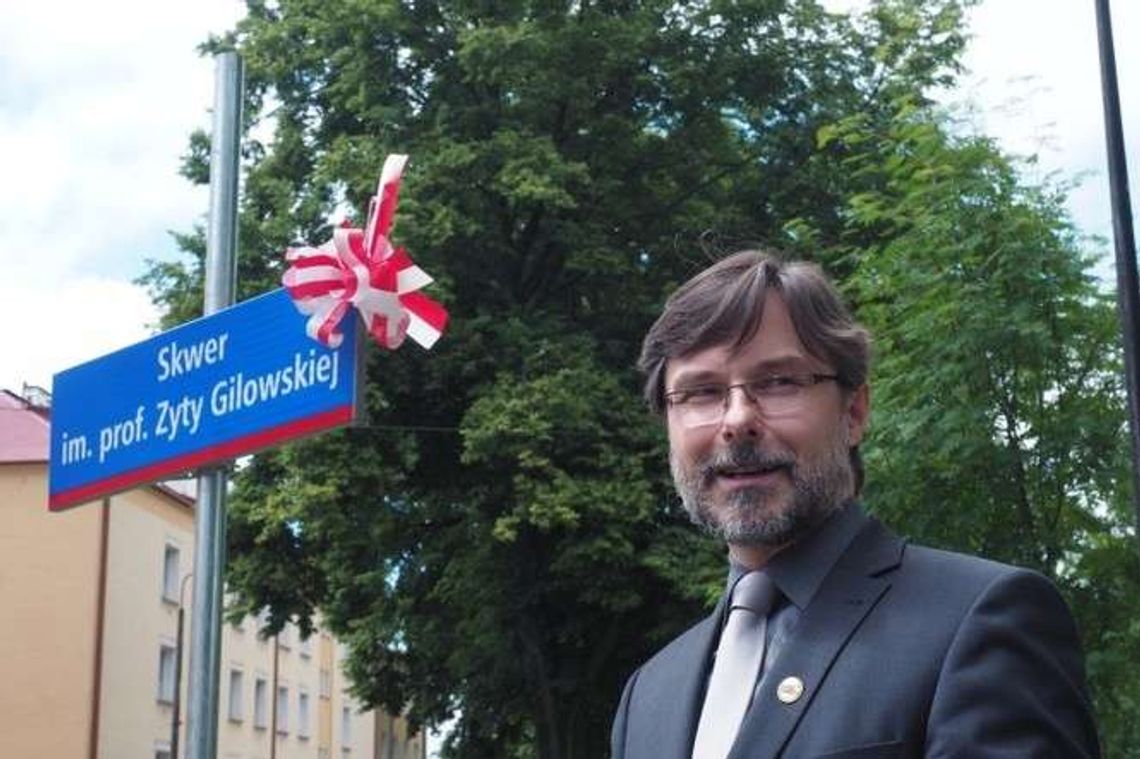 Skwer imienia prof. Zyty Gilowskiej. "Mama byłaby z tego bardzo zadowolona" Skwer imienia prof. Zyty Gilowskiej. "Mama byłaby z tego bardzo zadowolona"