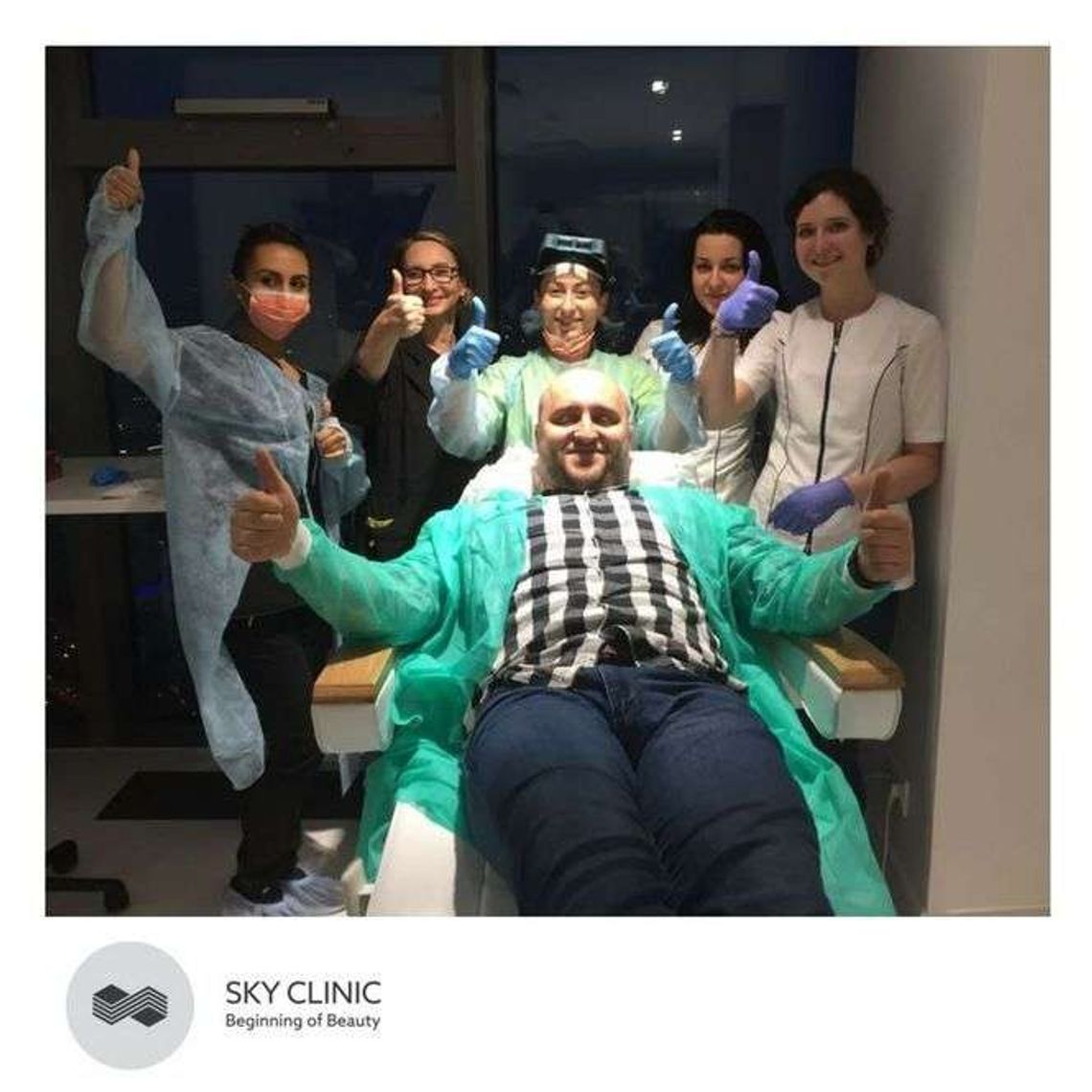 Sky Clinic - przeszczepy włosów szybko, bezboleśnie i z doskonałymi efektami