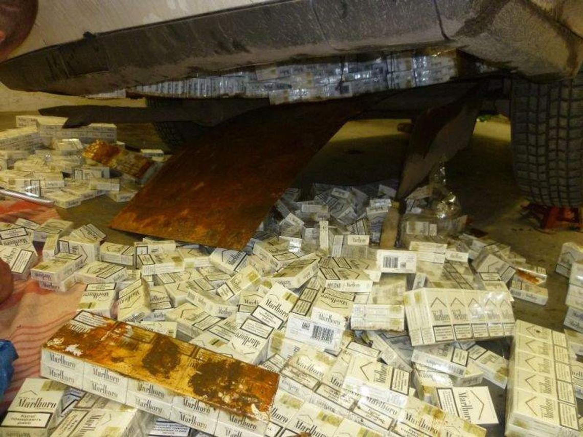 Słabe nerwy zgubiły przemytnika