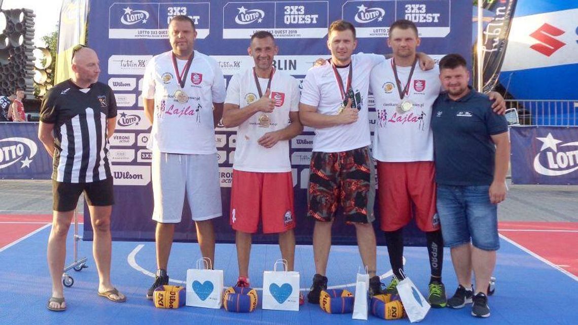 Slam Drinkers Biłgoraj zagrali w ogólnopolskim turnieju Lotto 3x3 Quest 2019 Slam Drinkers Biłgoraj zagrali w ogólnopolskim turnieju Lotto 3x3 Quest 2019