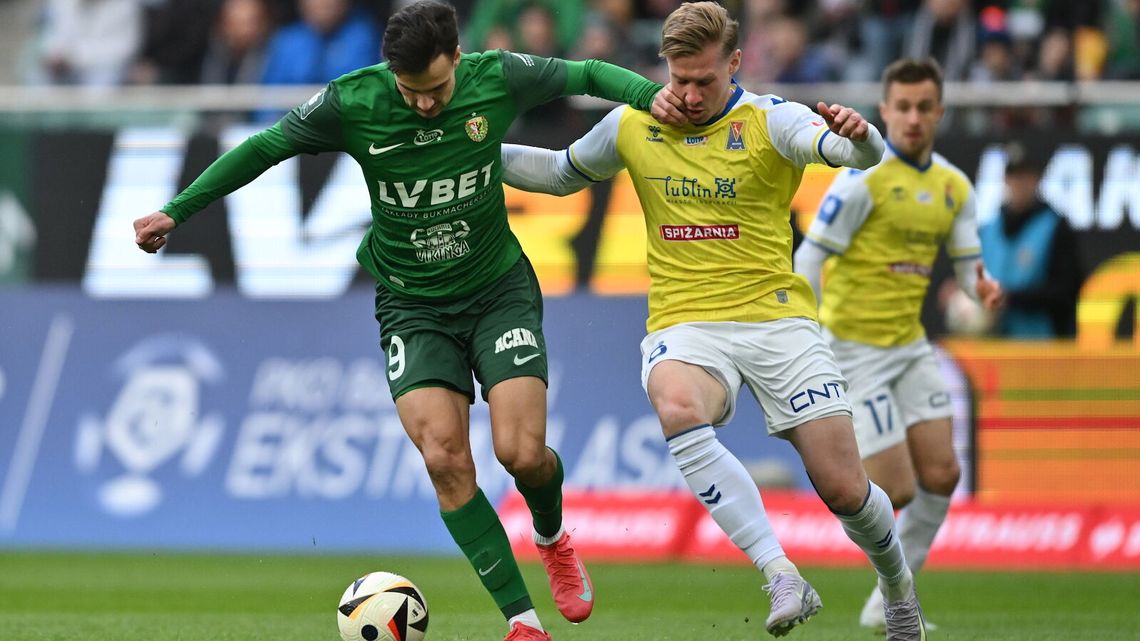 Śląsk i Motor na remis. Beniaminek z Lublina zdobył 40 punkt Śląsk i Motor na remis. Beniaminek z Lublina zdobył 40 punkt