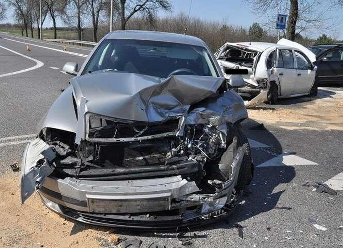 Sławacinek Stary: Bez utrudnień po wypadku 4 aut koło Białej Podlaskiej