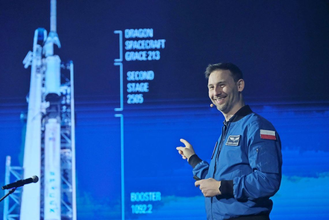 Sławosz Uznański-Wiśniewski odwiedził Lublin. Kosmiczne opowieści Uznański-Wiśniewski Lublin