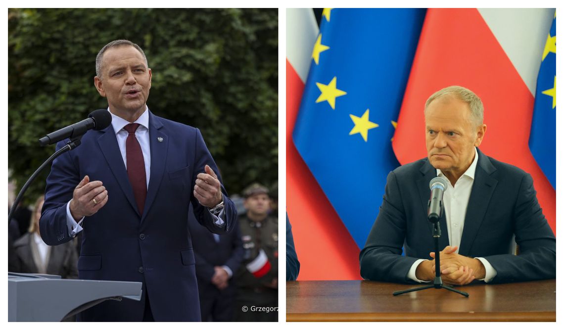 Słowa o oddaniu terytorium padły we Włodawie. Tusk reaguje, Nawrocki odpowiada Słowa o oddaniu terytorium padły we Włodawie. Tusk reaguje, Nawrocki odpowiada