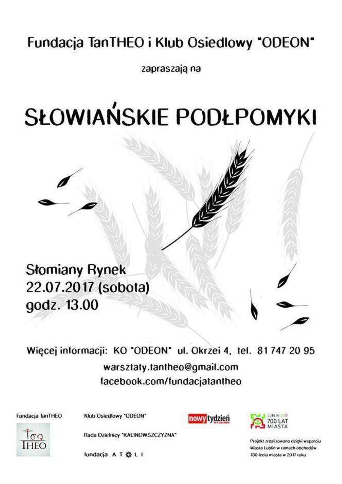 Słowiańskie podpłomyki na Słomianym Rynku
