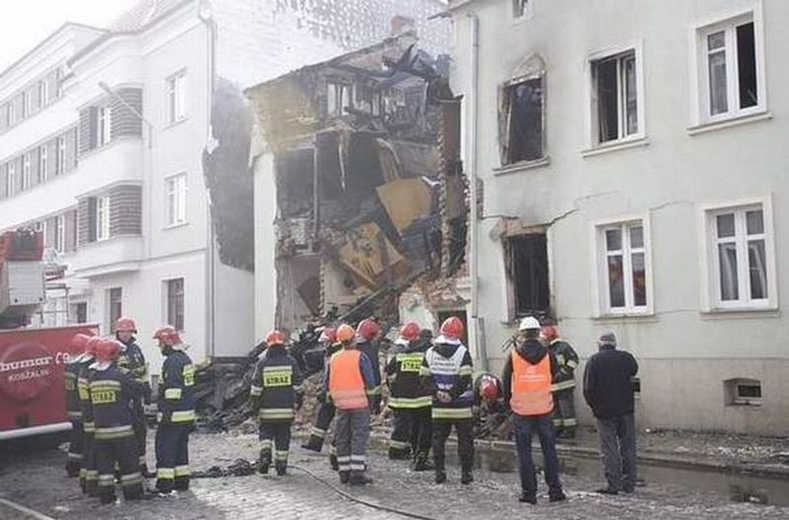 Słupsk: Wybuch gazu zniszczył kamienicę. Lokatorzy w szoku (wideo)