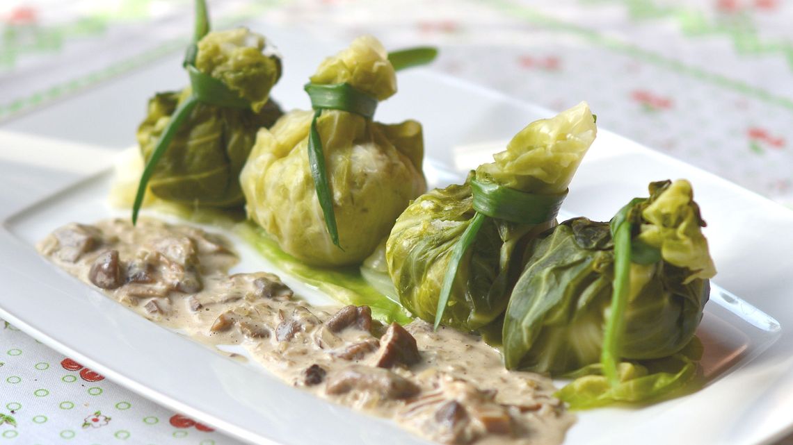 Smak Włodawy. Hołubici z sumem albo pirohy z duszoj