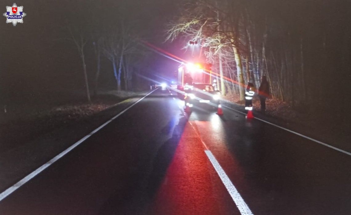 Śmierć na drodze. W motorowerzystę uderzył pijany kierowca osobówki