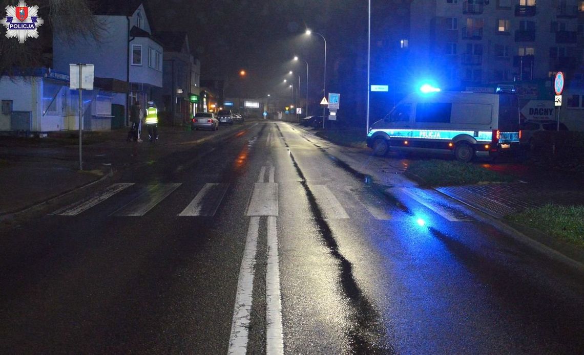 Śmiertelne potrącenie w Zamościu. Pieszy miał ponad promil alkoholu