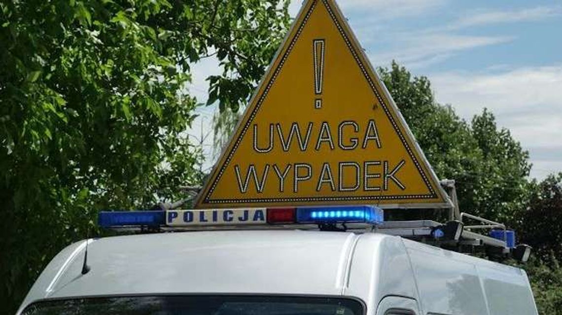 Śmiertelny wypadek 32-letniego motocyklisty. Zjechał z drogi, uderzył w skarpę
