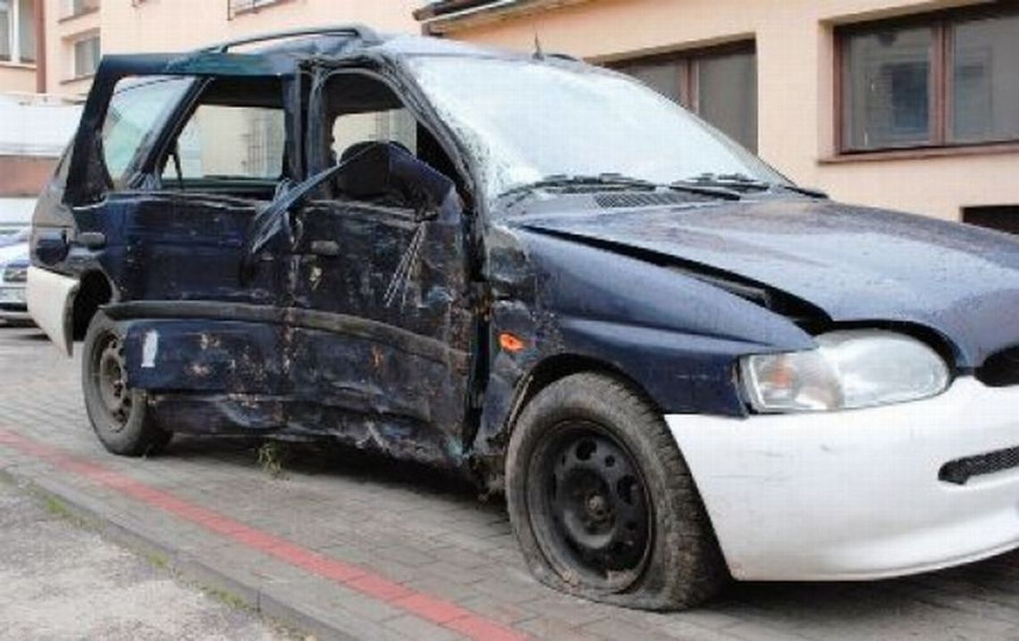Śmiertelny wypadek koło Łukowa. Kierowca uciekał przed radiowozem