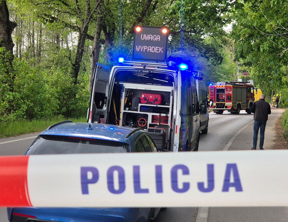 Śmiertelny wypadek na krajowej dwójce. Droga zablokowana, objazdy dla osobówek
