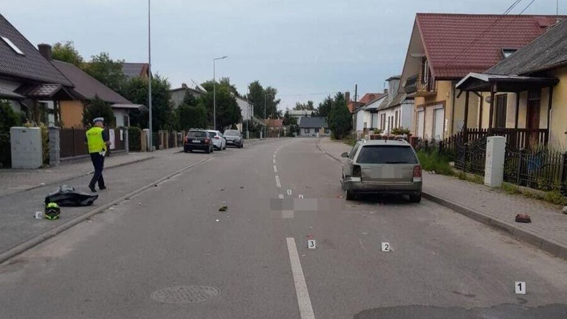 Śmiertelny wypadek na motocyklu. Ale jednoślad "zniknął"