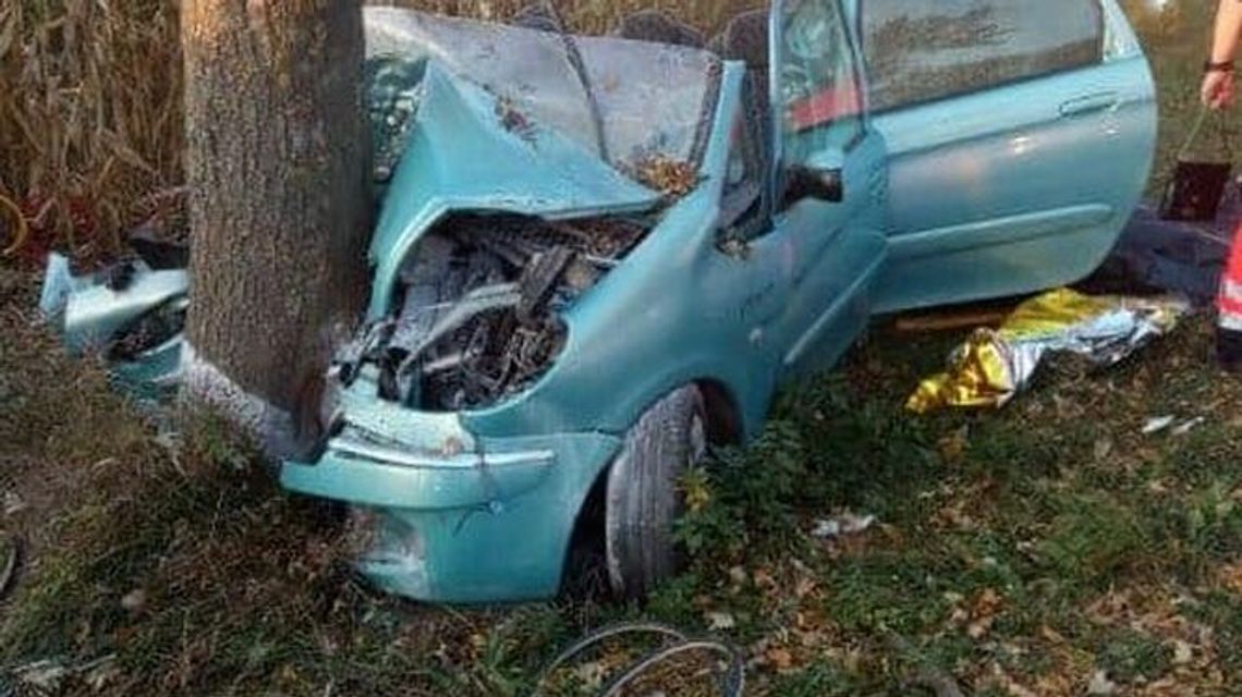 Śmiertelny wypadek niedaleko Łęcznej. Prowadził zięć, zginęła teściowa Śmiertelny wypadek niedaleko Łęcznej. Prowadził zięć, zginęła teściowa