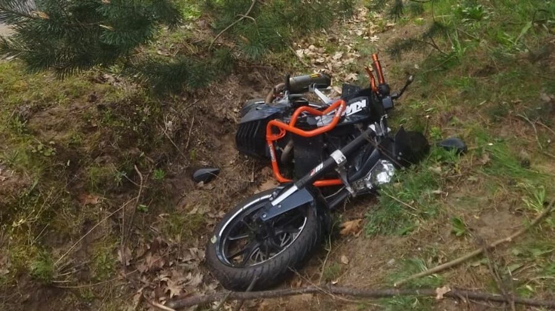 Śmiertelny wypadek. Ofiarą motocyklista Śmiertelny wypadek. Ofiarą motocyklista