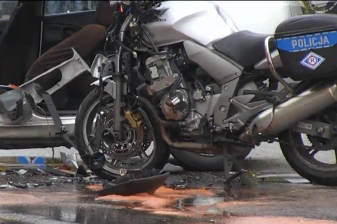 Śmiertelny wypadek przy ul. Nadbystrzyckiej. Policjant jechał na sygnale Śmiertelny wypadek przy ul. Nadbystrzyckiej. Policjant jechał na sygnale