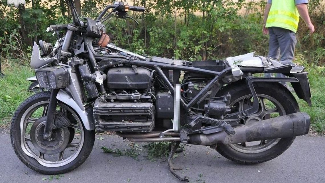 Śmiertelny wypadek w powiecie bialskim. Motocyklista zmarł mimo reanimacji