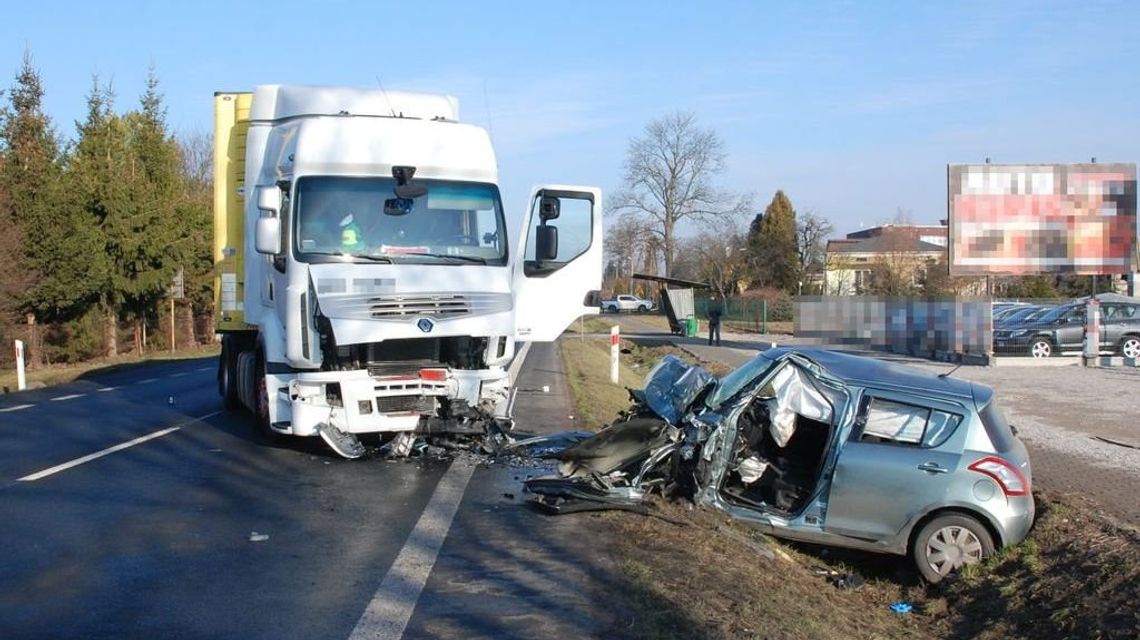 Śmiertelny wypadek w Sitańcu pod Zamościem. Zginął policjant