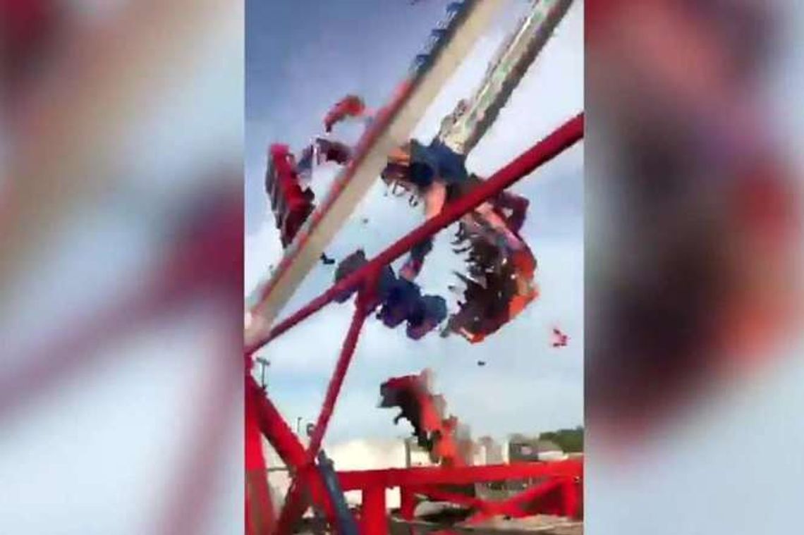 Śmiertelny wypadek w wesołym miasteczku. Urwało się ramię huśtawki