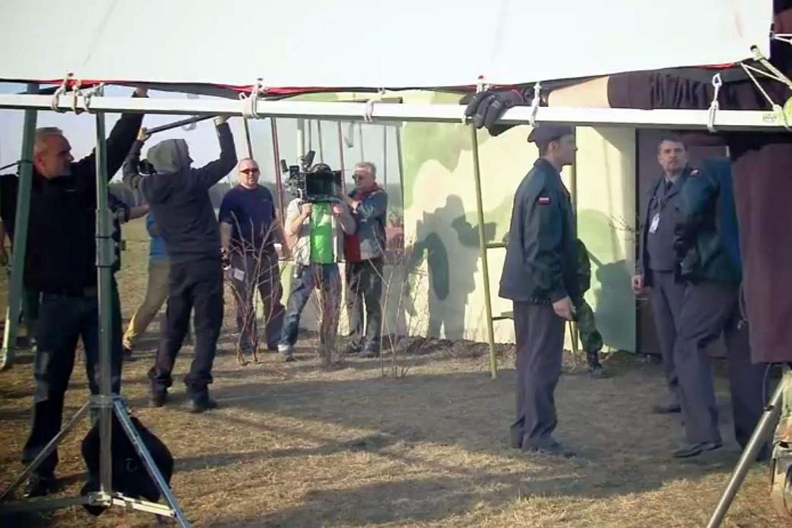 \"Smoleńsk” Krauzego na finiszu. Nagrywali w Białej Podlaskiej i Dęblinie \"Smoleńsk” Krauzego na finiszu. Nagrywali w Białej Podlaskiej i Dęblinie