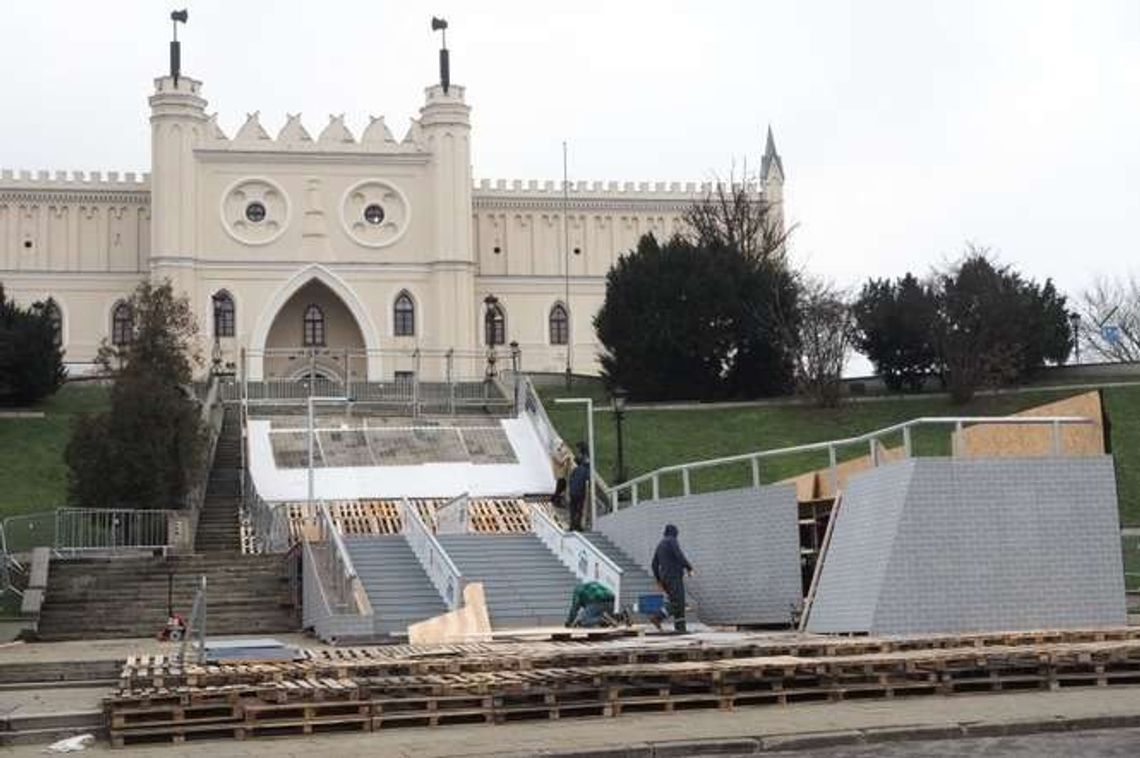 Śnieg z importu pojawi się pod Zamkiem. W weekend Lublin Sportival