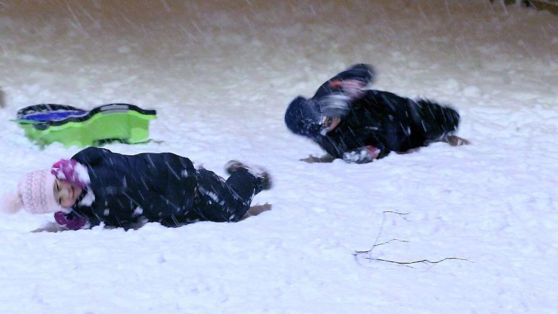 Śnieżne szaleństwo w wąwozie na Kalinie