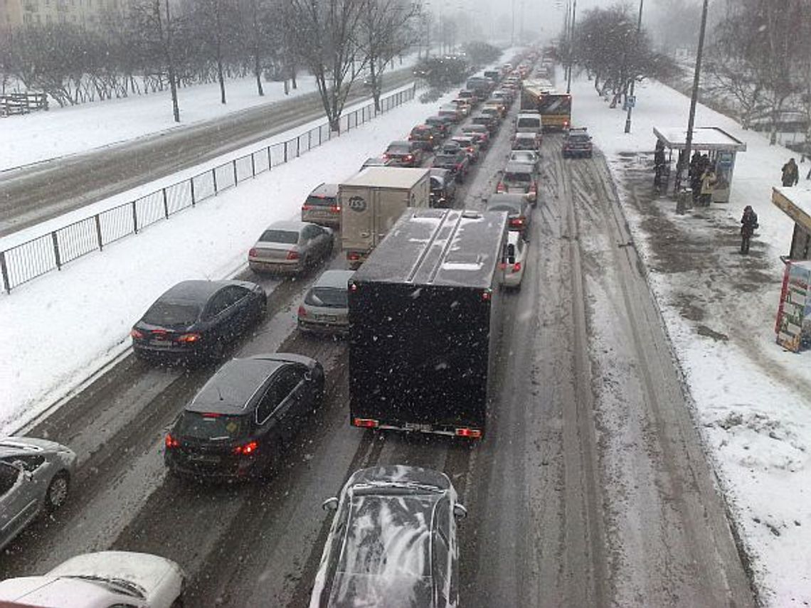 Śnieżyce nadciągają nad woj. lubelskie