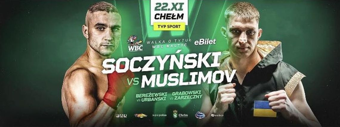 Soczyński i Muslimov zmierzą się w walce wieczoru podczas gali Knockout Boxing Night 42 w Chełmie Soczyński i Muslimov zmierzą się w walce wieczoru podczas gali Knockout Boxing Night 42 w Chełmie