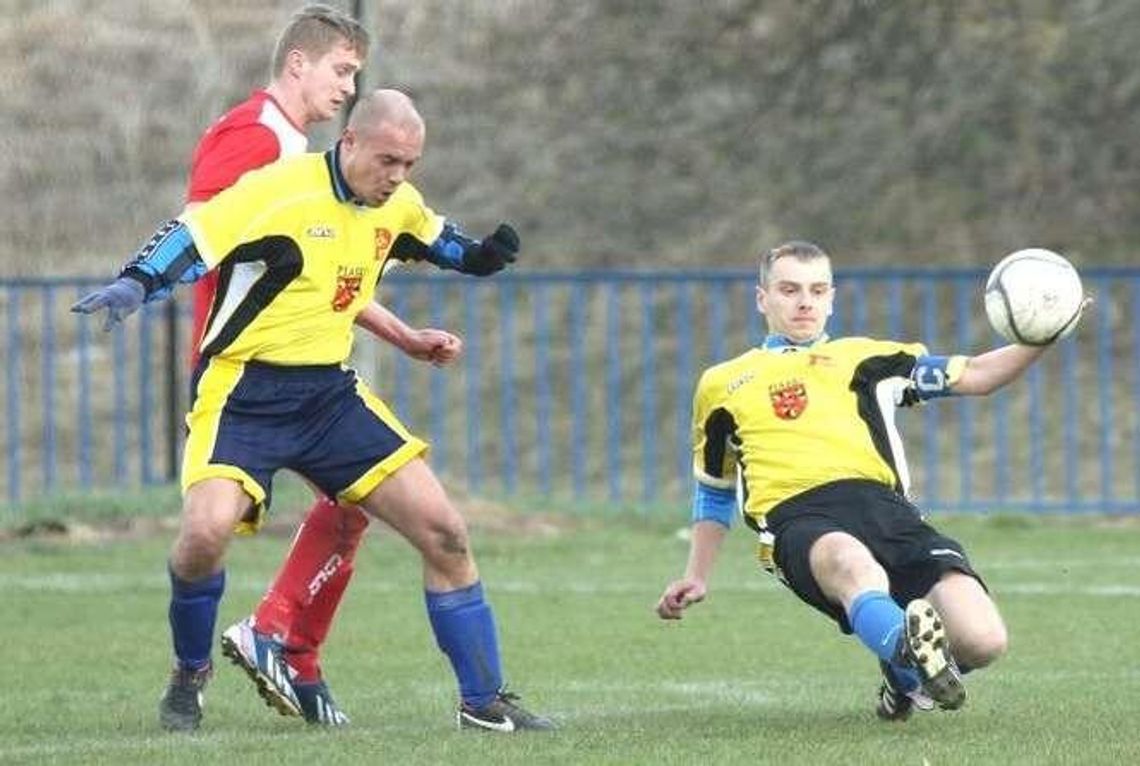 Sokół – Piaskovia 1:3, sił starczyło na jedną połowę