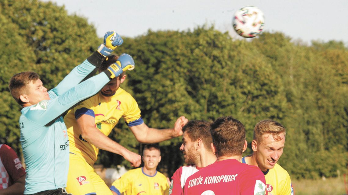 Sokół - Piaskovia 5:0. Trener jedno, a zespół drugie