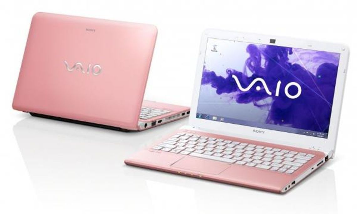 Sony Vaio SVE1111M1E: Coś różowego