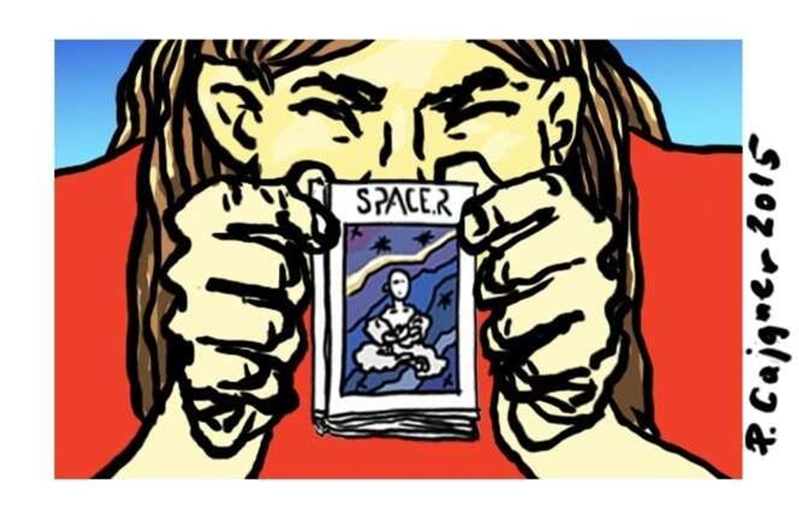 "SPACE.R" Cajgnera. Grafik z Białej Podlaskiej zbiera na wydanie komiksu "SPACE.R" Cajgnera. Grafik z Białej Podlaskiej zbiera na wydanie komiksu