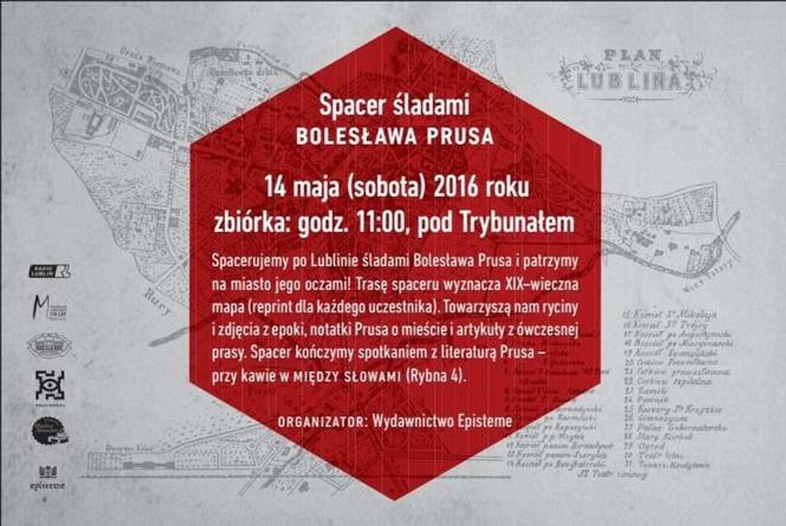 Spacer śladami Bolesława Prusa Spacer śladami Bolesława Prusa