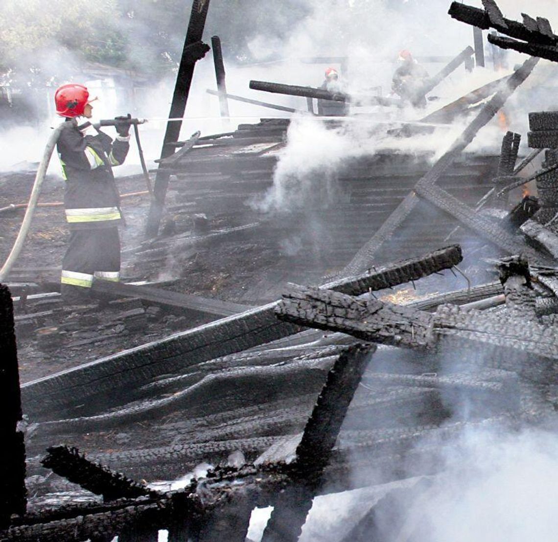 Spalił się domek letniskowy pod Suścem