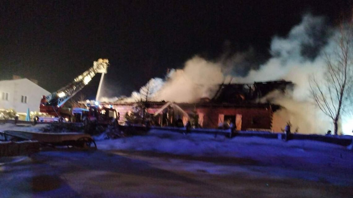 Spaliła się restauracja pod Zamościem. Straty są ogromne Spaliła się restauracja pod Zamościem. Straty są ogromne