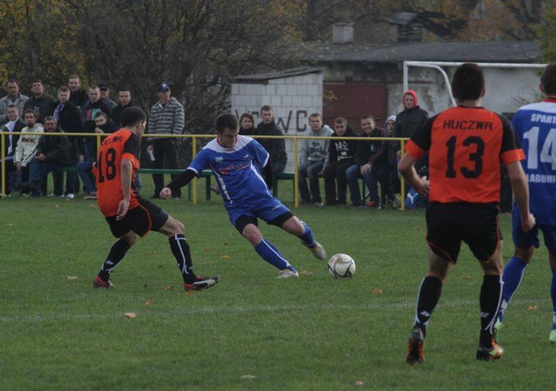 Sparta Łabunie - Huczwa Tyszowce 3:2, wyniki 11. kolejki zamojskiej okręgówki Sparta Łabunie - Huczwa Tyszowce 3:2, wyniki 11. kolejki zamojskiej okręgówki