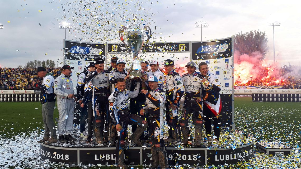 Speed Car Motor Lublin - ROW Rybnik 53:37. Jest awans! Feta na stadionie Speed Car Motor Lublin - ROW Rybnik 53:37. Jest awans! Feta na stadionie