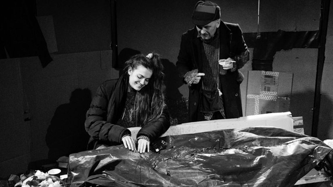 Spektakl "Antygona w Nowym Jorku" w Teatrze Osterwy