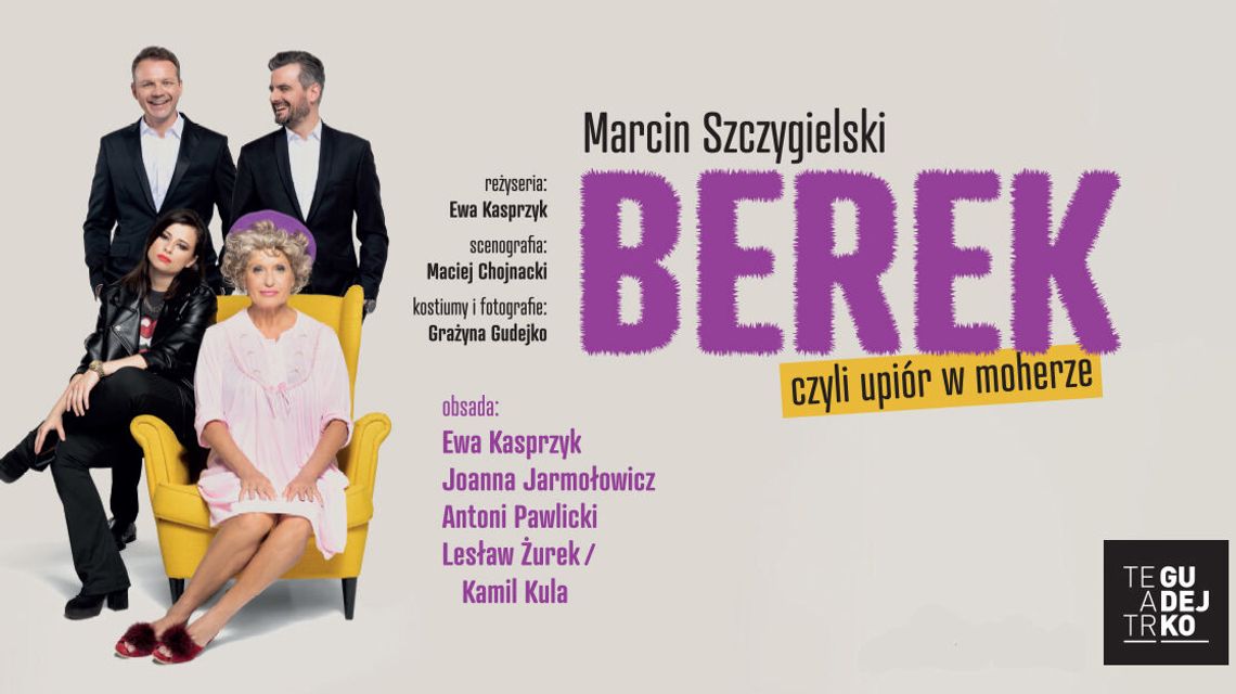 Spektakl "Berek, czyli upiór w moherze"