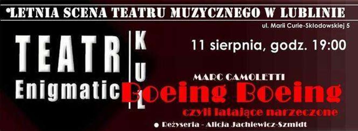 Spektakl "Boeing, Boeing" w Teatrze Muzycznym Spektakl "Boeing, Boeing" w Teatrze Muzycznym