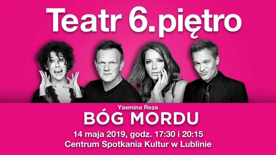 Spektakl "Bóg mordu" w Centrum Spotkania Kultur