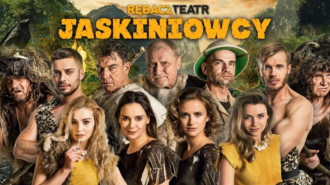 Spektakl "Jaskiniowcy" Teatru Rębacz w Lublinie