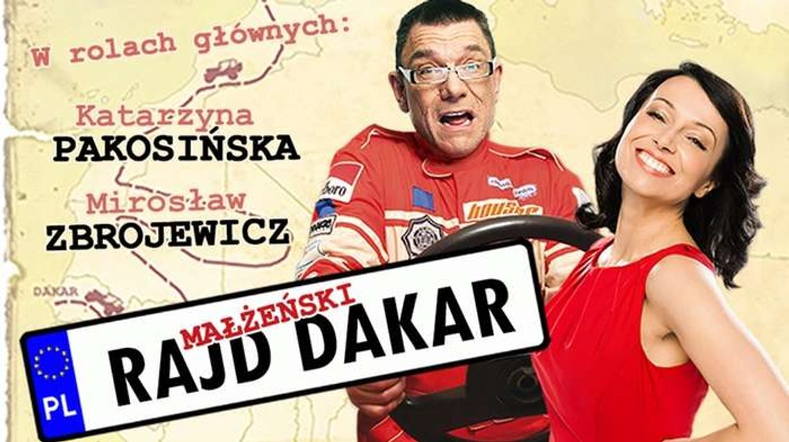 Spektakl "Małżeński Rajd Dakar" w Teatrze Muzycznym w Lublinie