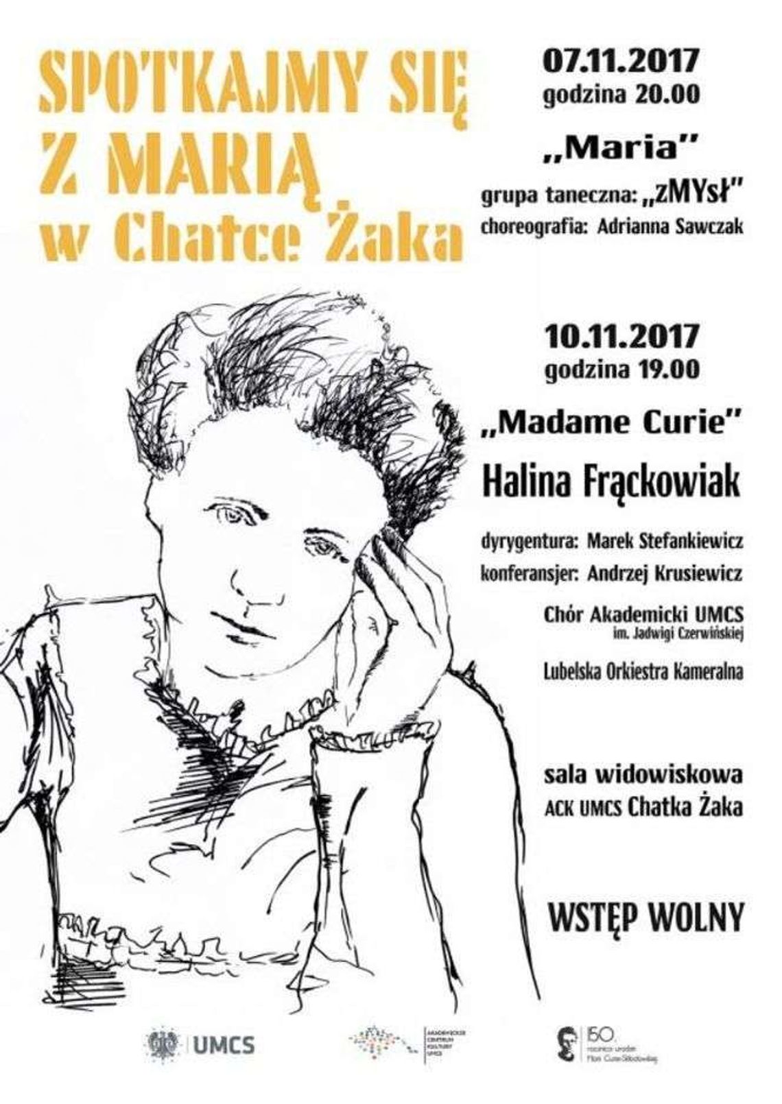 Spektakl "Maria" w Chatce Żaka