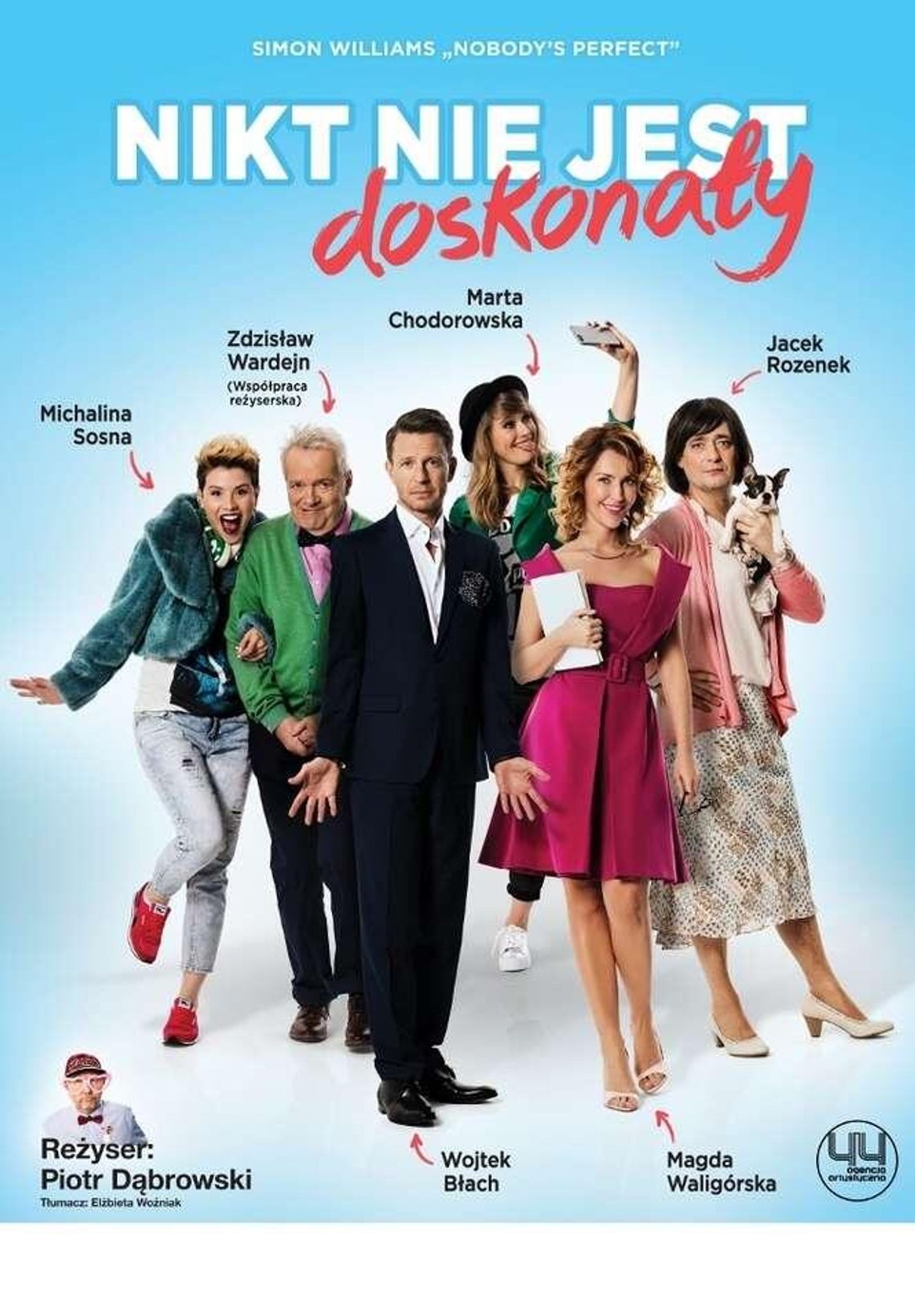 Spektakl "Nikt nie jest doskonały" w Puławach Spektakl "Nikt nie jest doskonały" w Puławach
