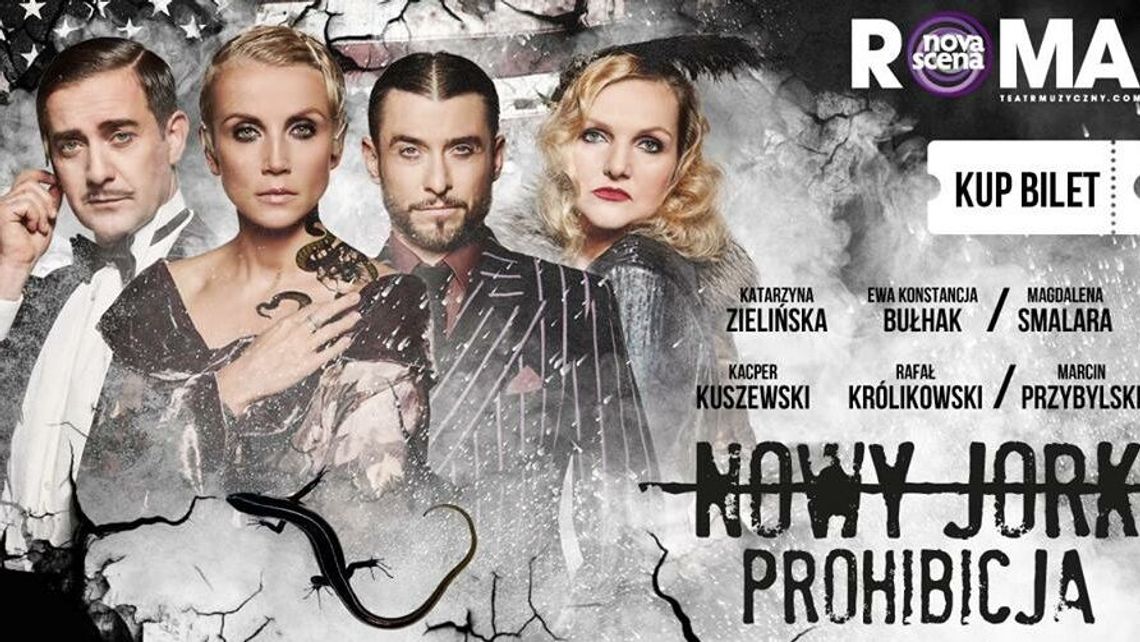 Spektakl "Nowy Jork. Prohibicja" w Centrum Spotkania Kultur