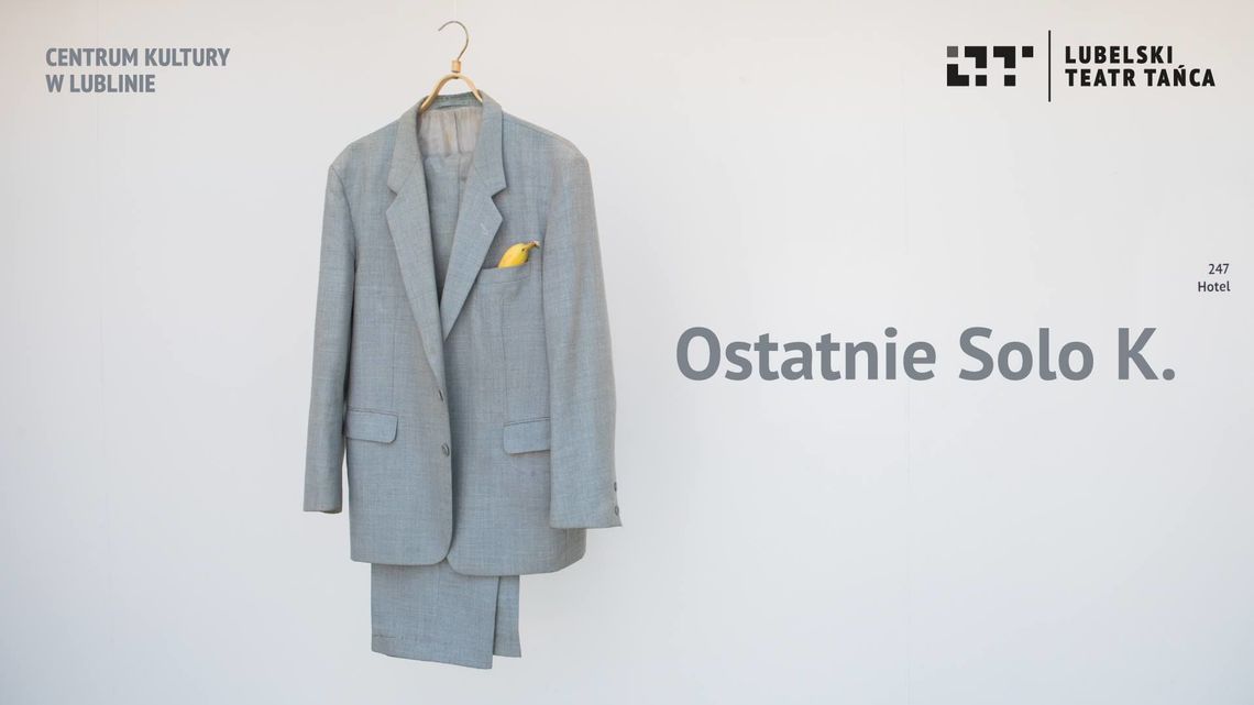 Spektakl "Ostatnie Solo K" w Centrum Kultury